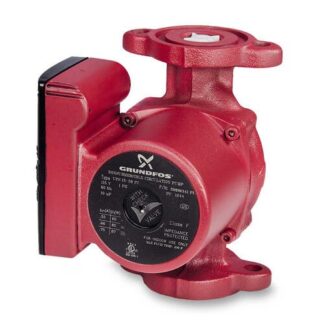 Grundfos Pumps 59896341 115V 1/25HP 3-Speed Cast Iron Circulator Pump UPS15-58FC