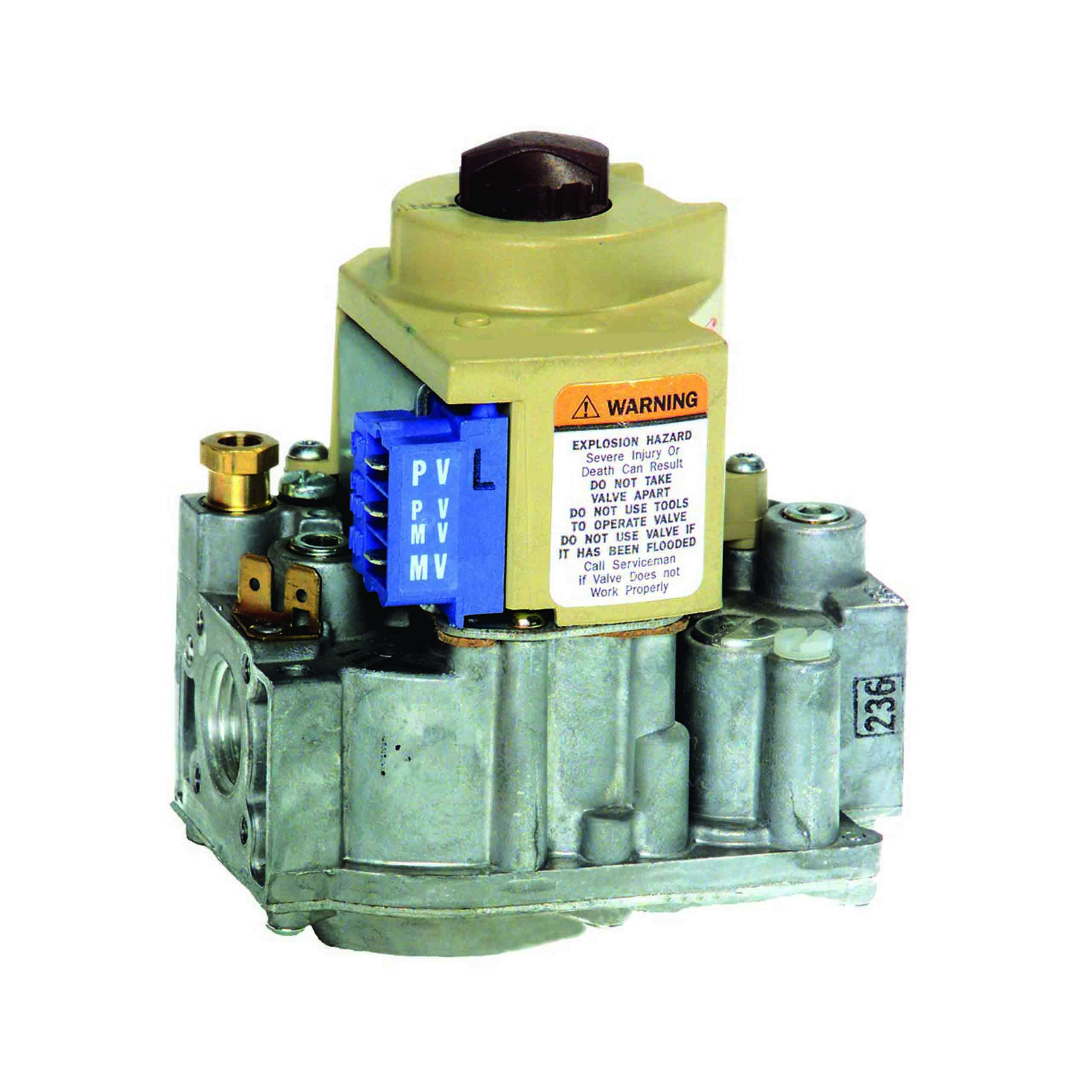 Resideo VR8204C1019 24v 1/2" Dual Intermittent Pilot Step Opening Gas Valve