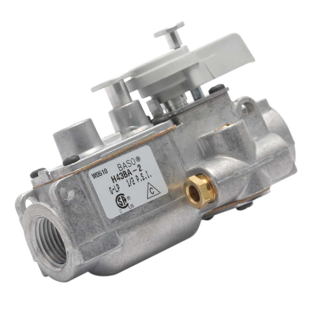 Baso H43BA-2C 1/2" Automatic Pilot Valve With Manual Shutoff 170,000 BTU