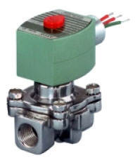 Asco 8215G020-120/60-110/50 1/2" 2-Way Normally Closed Gas Solenoid Valve