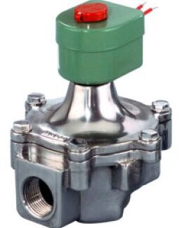 Asco 8215G023-120/60-110/50 1/2" 2-Way Normally Open Gas Solenoid Vent Valve