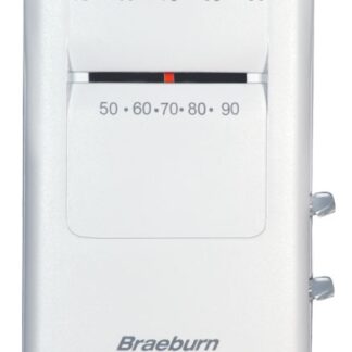 Braeburn 500 24v/Millivolt Single-Stage Mechanical Mercury Free Thermostat 1H-1C