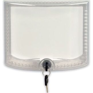 Braeburn 5970 Universal Clear Plastic Thermostat Guard w/Key Lock