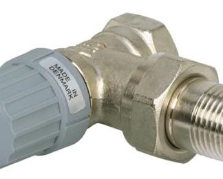 Danfoss 013G8014 1/2" NPT. Angle Thermostatic Radiator Valve Body
