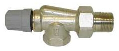 Danfoss 013G8023 1" Side Mount Angle Thermostatic Radiator Valve Body