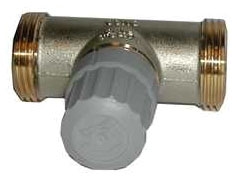 Danfoss 013G8044 3/4" Straight Union Sweat Non-Electic Radiator Valve Body