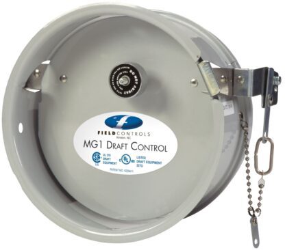 Field Controls 4MG1 4" Draft Regulator Double Acting For Gas