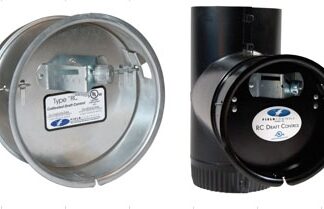 Field Controls 4RC 4" Draft Regulator For Oil, Wood, & Coal