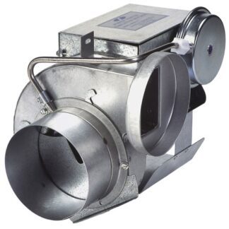 Field Controls PVG-100 4" Inlet Power Venter for 24v Gas Systems W/Post Purge