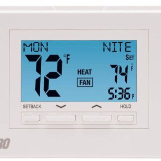 Lux P722U 24v Multi Stage 7 Day Programmable Digital Thermostat 2H-2C