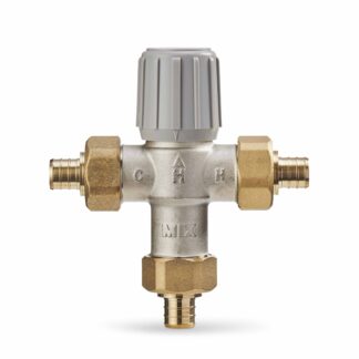 Resideo AM100-UPEX-1LF 1/2" Union PEX Lead Free Mixing Valve 70-145F