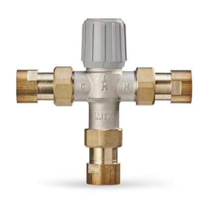 Resideo AM100-UT-1LF/U 1/2" NPT. Union Lead Free Mixing Valve 70-145F