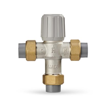 Resideo AM101-UCPVC-1LF 3/4" Union CPVC Lead Free Mixing Valve 70-145F