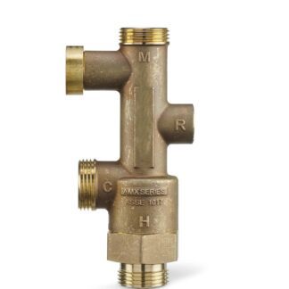 Resideo AMX101-UT-1LF 3/4" NPT. Union AMX Lead Free Mixing Valve 70-145F
