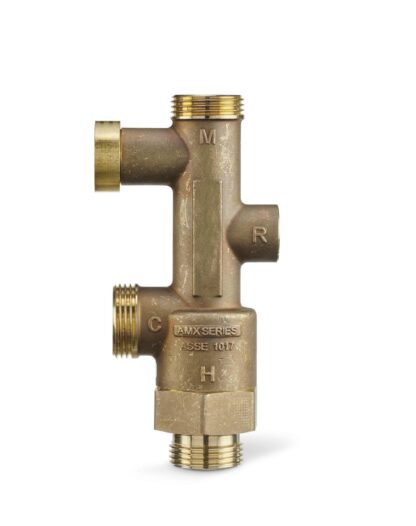 Resideo AMX102-UT-1LF/U 1" NPT. Union AMX Lead Free Mixing Valve 70-145F