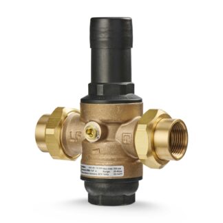 Resideo DS06-100-DUT-LF 1/2" Double Union NPT. DialSet Lead Free Pres Reg. Valve