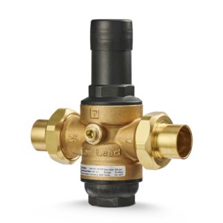 Resideo DS06-101-DUS-LF 3/4" Double Union Sweat DialSet Lead Free Pres Reg Valve