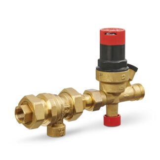 Resideo FM911 1/2" NPT. Backflow Preventer And Boiler Fill Valve Combo Assembly