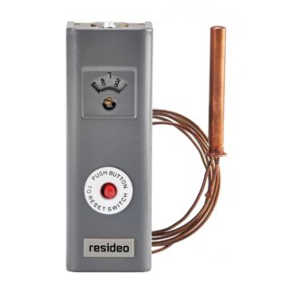 Resideo L6008A1192 Remote Bulb Low Limit/Circulator Aquastat 100-240F