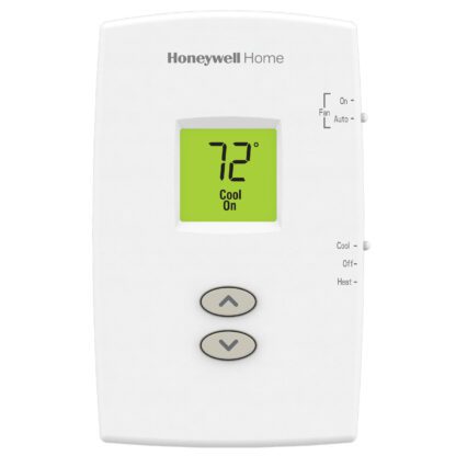 Resideo TH1110DV1009 Dual-Powered FocusPRO NonProgram Vertical Mount Thermostat
