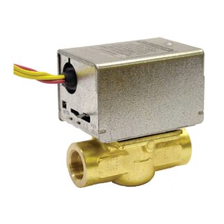 Resideo V8043E1145 24v 2-Way N.C. Zone Valve 3/4" NPT. 3.5Cv w/End Switch