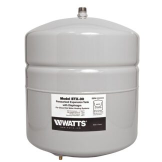 Watts 0066606 1/2" 4.5 Gallon Pressurized Expansion Tank ETX-30