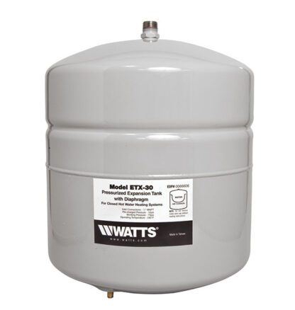 Watts 0066606 1/2" 4.5 Gallon Pressurized Expansion Tank ETX-30