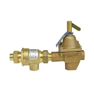 Watts 0386462 1/2" Sweat Back Flow Preventer & Combo Fill Valve 1/2-B911S-M3