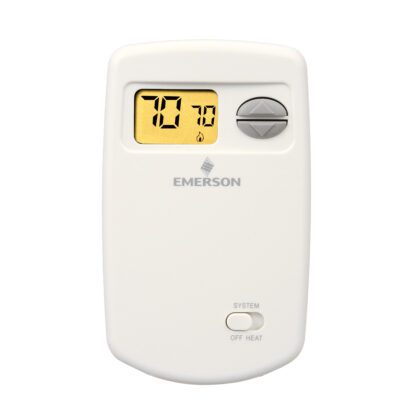 White-Rodgers 1E78-140 1-Stage Heat Only Non-Program Vertical Mount Thermostat