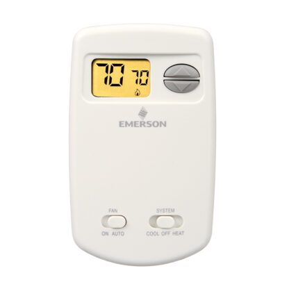White-Rodgers 1E78-144 Single Stage Non-Programmable Vertical Mount Thermostat