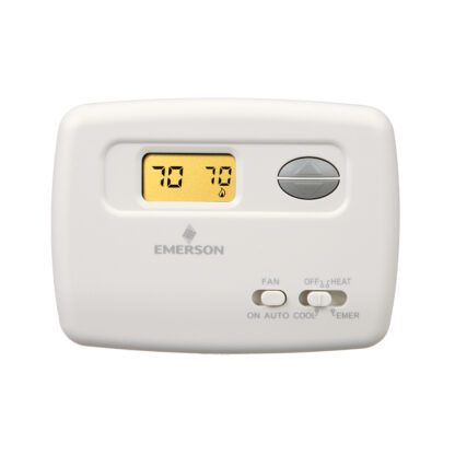 White-Rodgers 01F79-111S1 Multi-Stage Heat Pump Horiz. Non-Program Thermostat