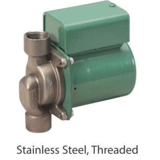 Taco 006-ST4 3/4" FNPT. Lead Free Stainless Steel Cartridge Circulator 1/40 HP