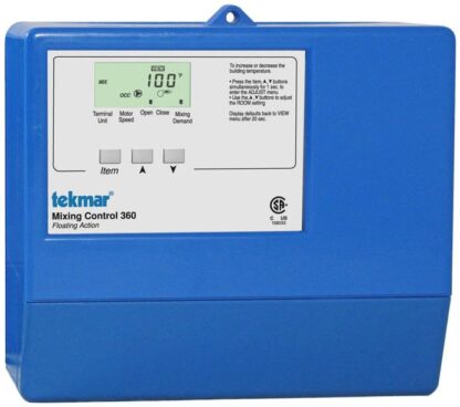 Tekmar 360 Pump Mixing Control Floating Action w/Outdoor & 2 Universal Sensors